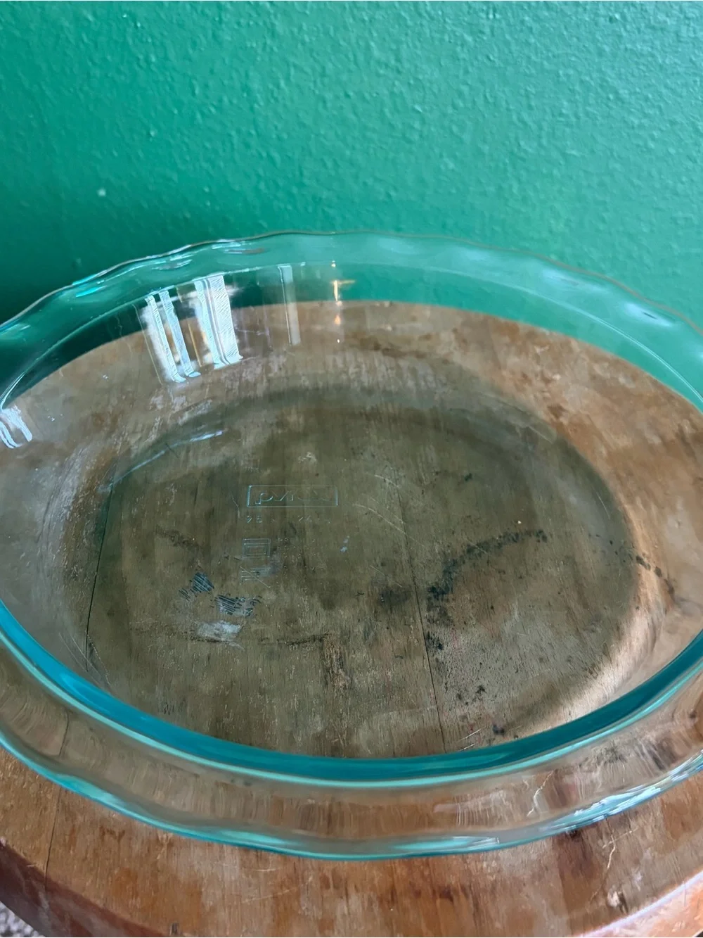 Pyrex vintage clear